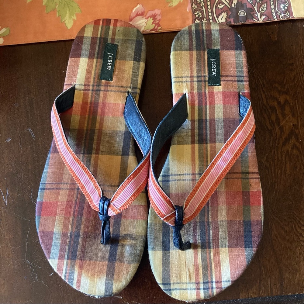 J. Crew Flip Flops
